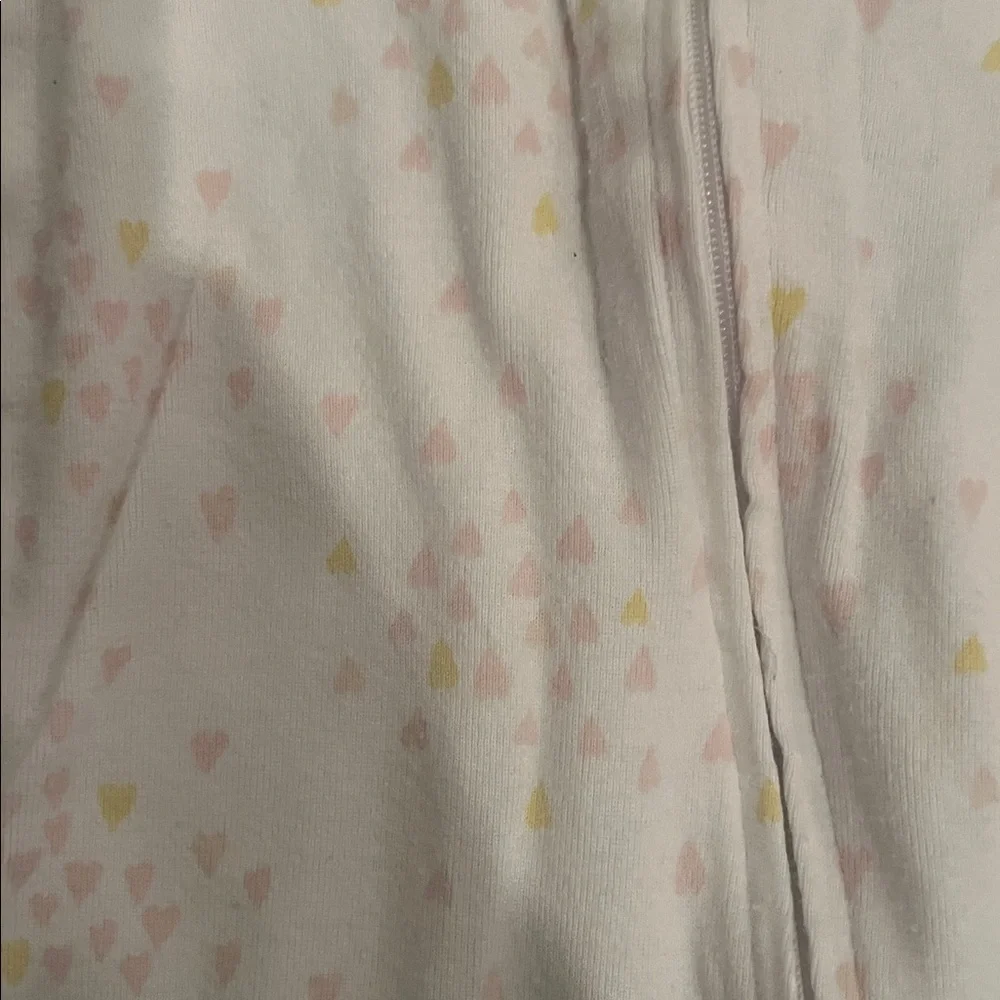 Cloud Island Baby Girl Zipper Footie Pajamas 3-6M | Pastel Pajamas